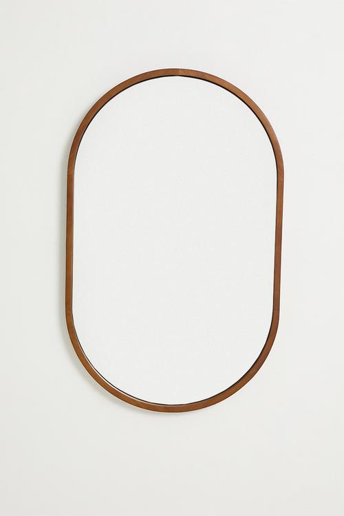 Wooden Pill Mirror