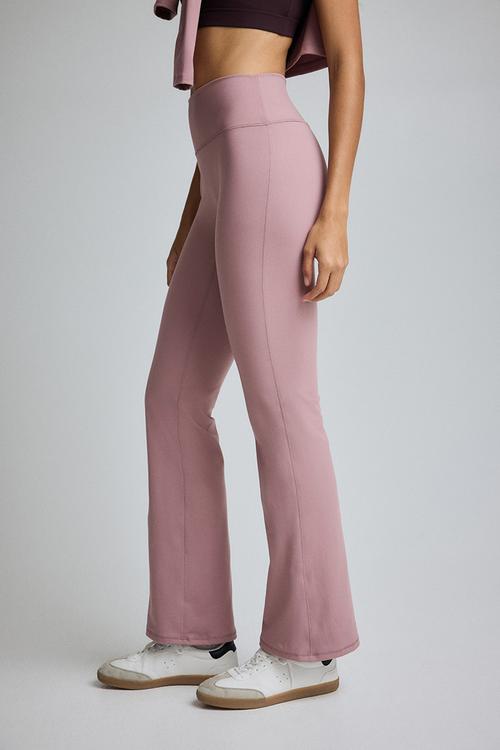 Flared sports leggings with softmove? - antique rose