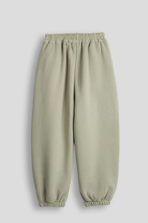 Dart detailed joggers - sage green