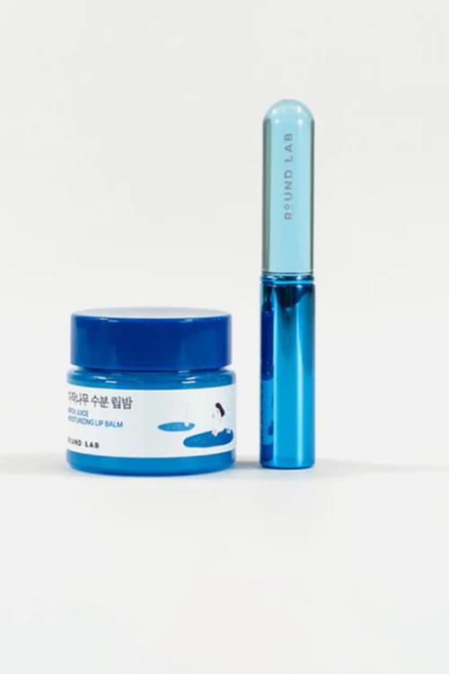 Round Lab Birch Juice Moisturizing Lip Balm Set(+Brush) - 20ml
