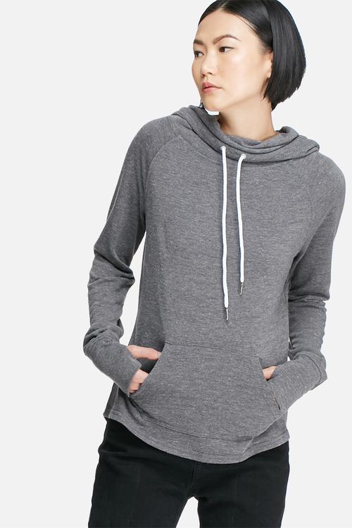 Hooded sweat top