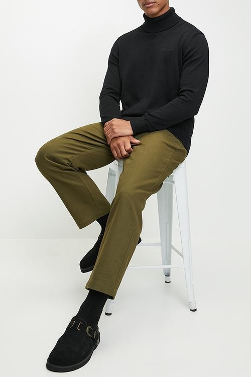 Roll neck Knit - Black