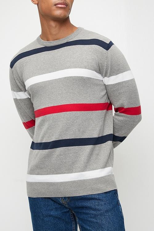 Knitwear - Light Grey Marl