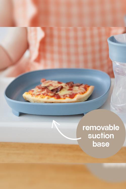 2 In 1 Suction Plate - Ocean