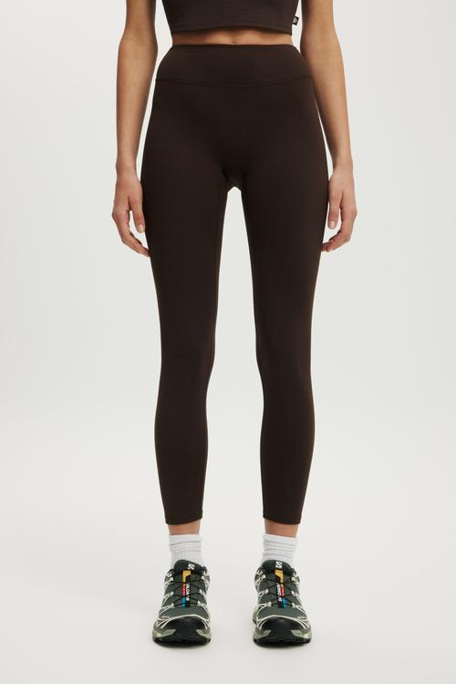 Ultra Soft Contour 7/8 Length Tight - French Roast