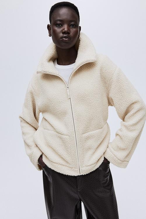Teddy jacket - cream - 1305373001
