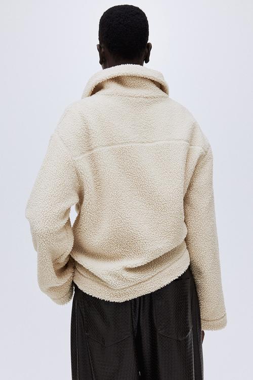 Teddy jacket - light beige