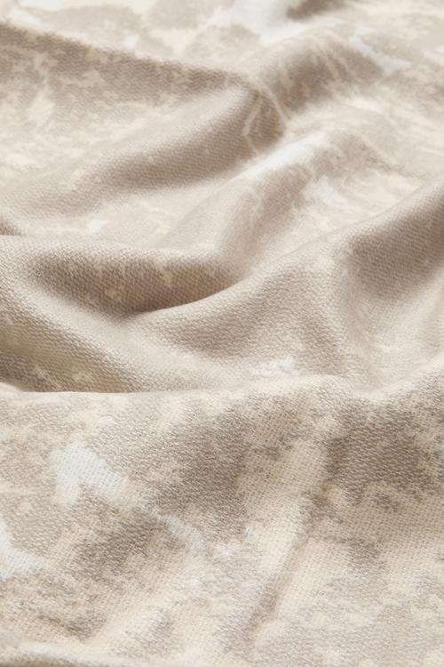 Bella Vita floral Throw - Cobblestone/Bone