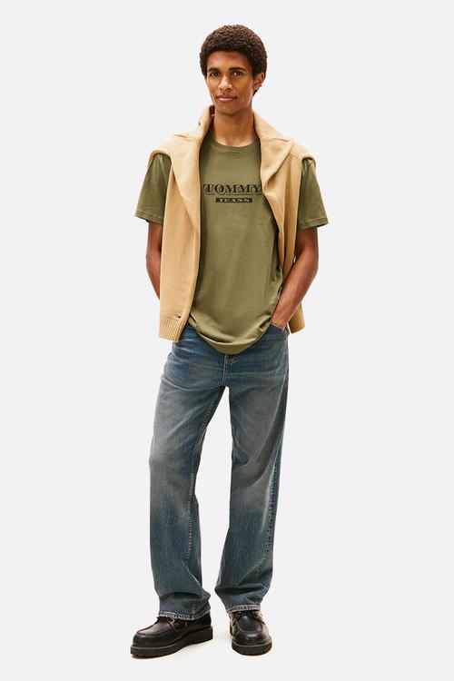 Tjm Reg Bills Font Ss Tee Ext - Dark Greenery
