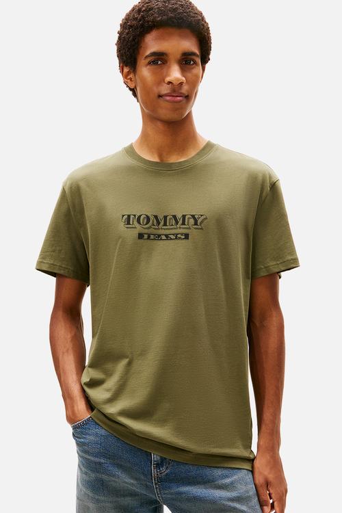 Tjm Reg Bills Font Ss Tee Ext - Dark Greenery