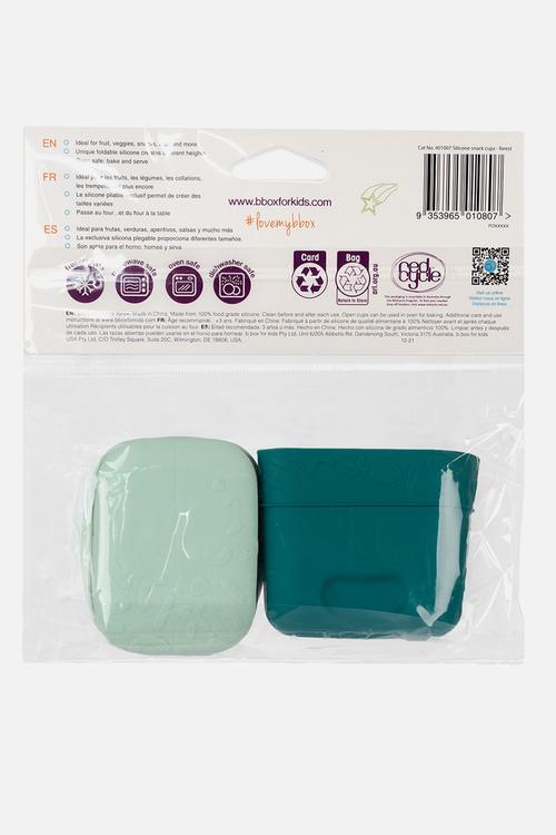 Silicone Snack Cups - Forest
