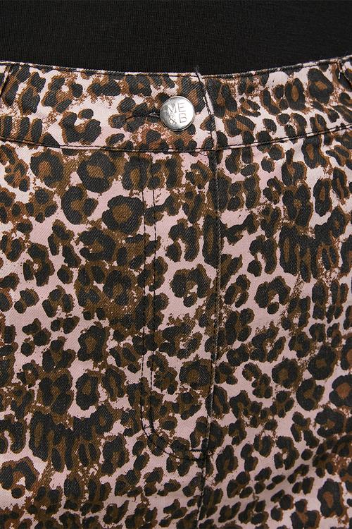 Plus Roxy Wide Leg Jeans - Pink Animal