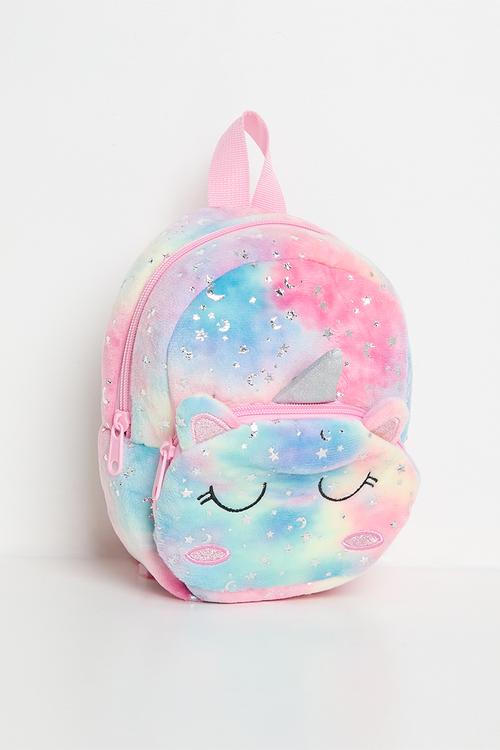 Sleeping unicorn backpack - multicolour