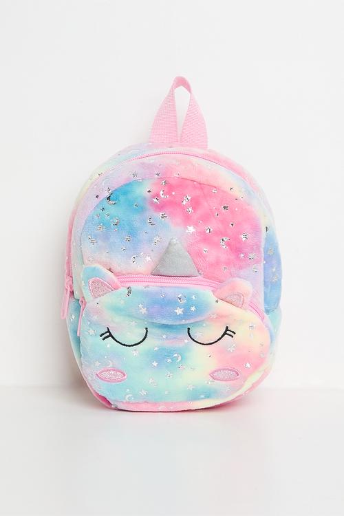 Sleeping unicorn backpack - multicolour