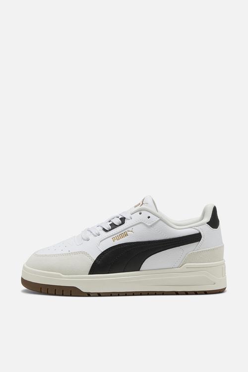 Shuffle Downtown Lo Og Jr - Puma White-Puma Black-Vapor Gray