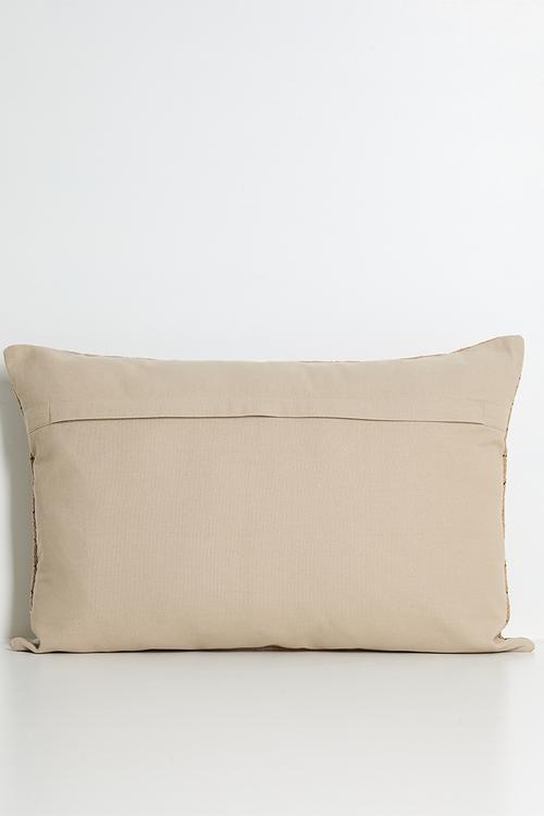 Sila Woven Stripe Cushion Cover - Natural