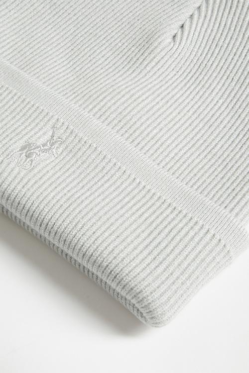 Knitted Beanie - Grey