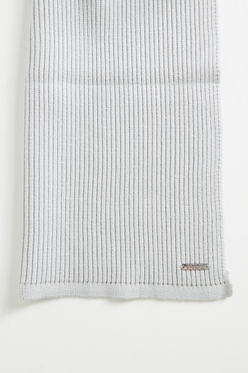 Knitted Scarf - Grey