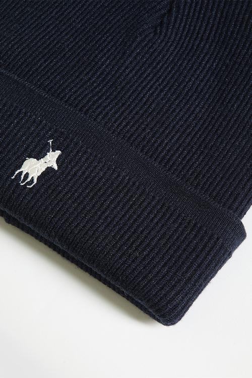 Knitted Beanie - Navy Blazer