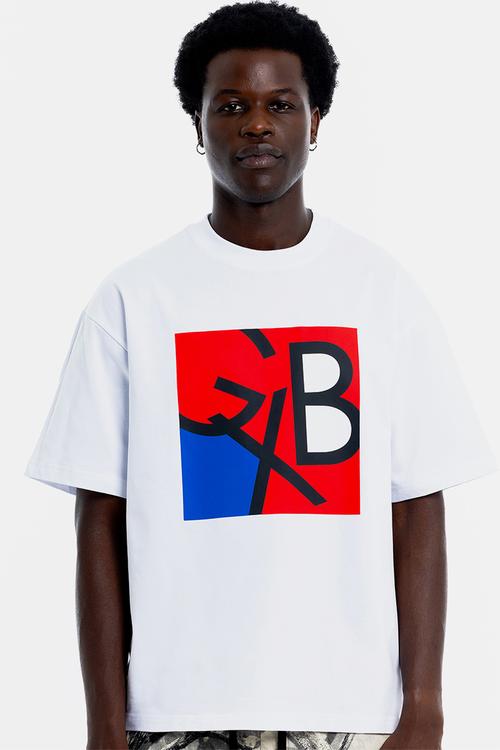 HERITAGE T-SHIRT  - WHITE