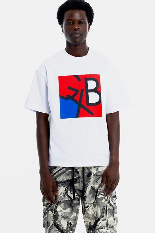 HERITAGE T-SHIRT  - WHITE