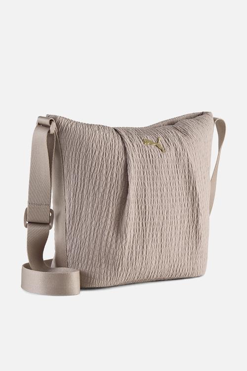 Up zipped bucket bag- sandstone