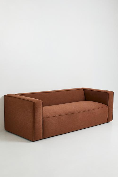 Zola 3 Seater - Rust