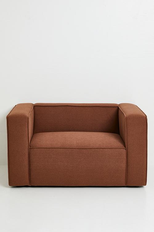 Zola Loveseat - Rust