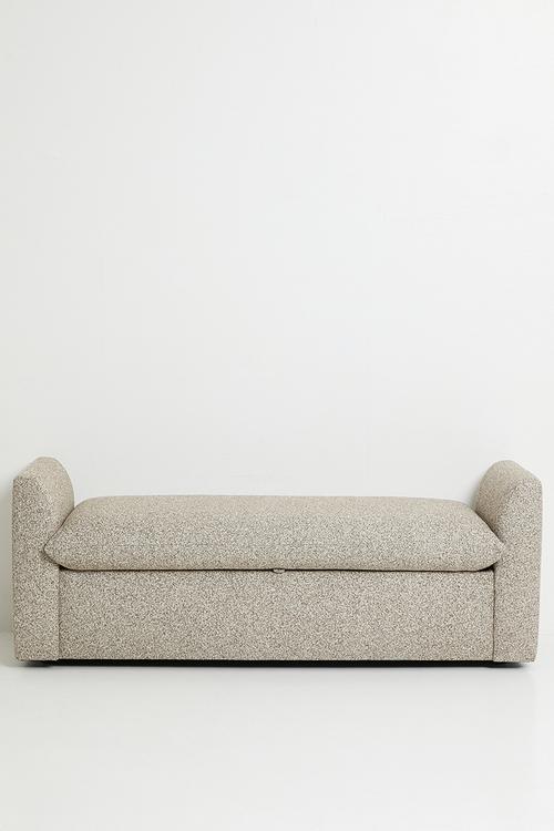 Lira luxe storage bench - Natural