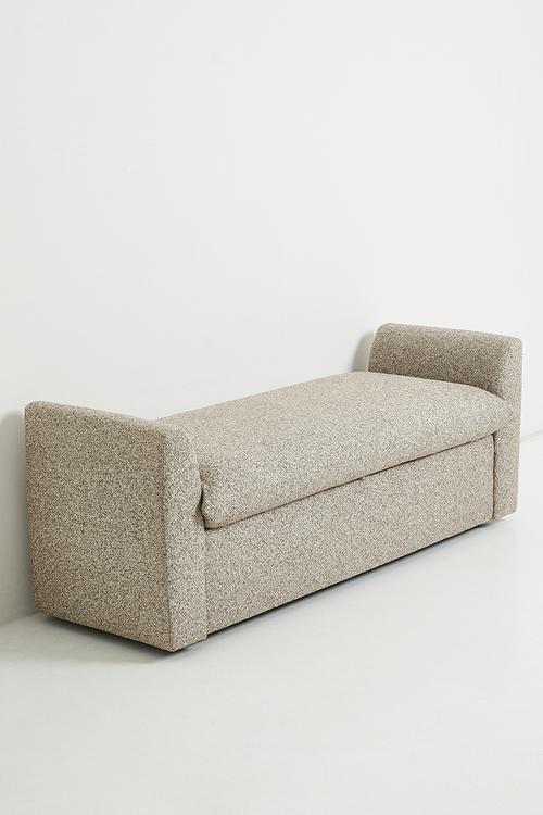 Lira luxe storage bench - Natural