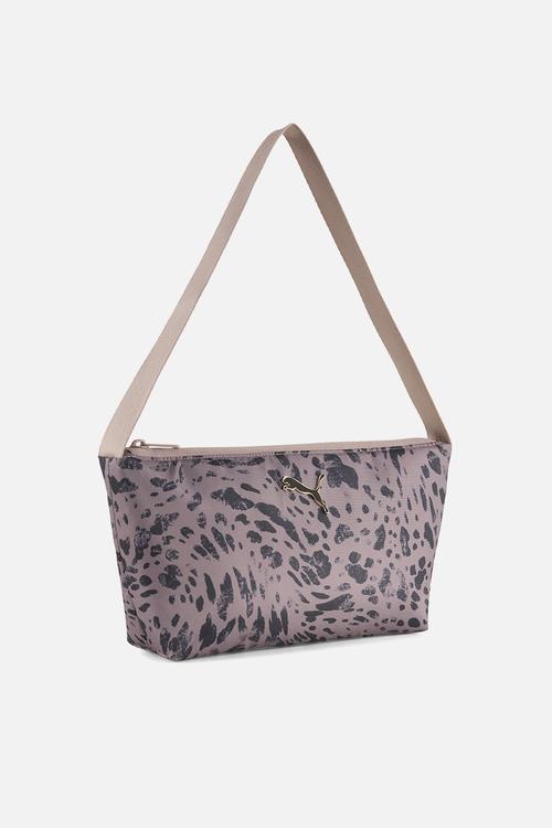 Pop long flute bag- sandstone-animal aop