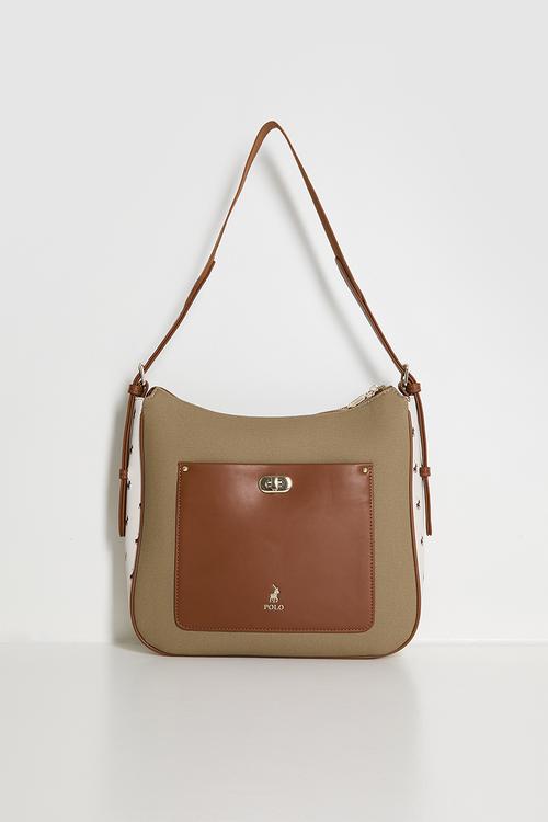 Palma shoulder bag - maple