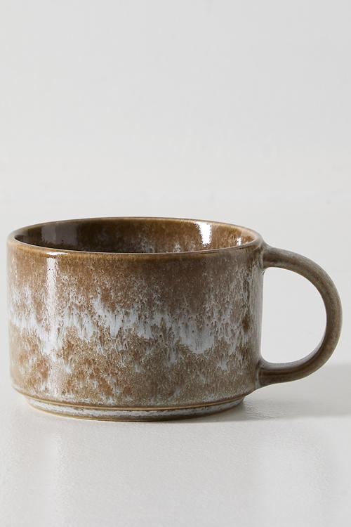 Stoneware mug - light taupe