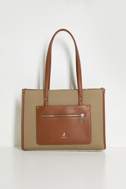 Porter tote bag- taupe