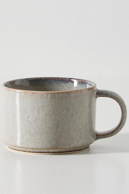 Stoneware mug - beige