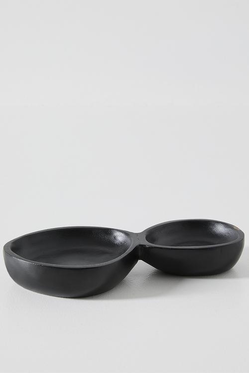 Cluster Wooden Olive Bowls - Black