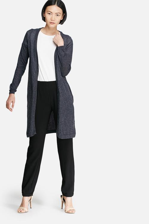 Altha long slit cardigan