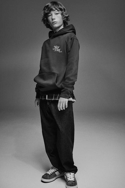 Hoodie - dark green/new york