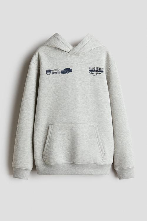 Hoodie - light grey/auto-series