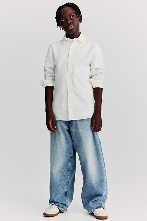 Cotton shirt - white