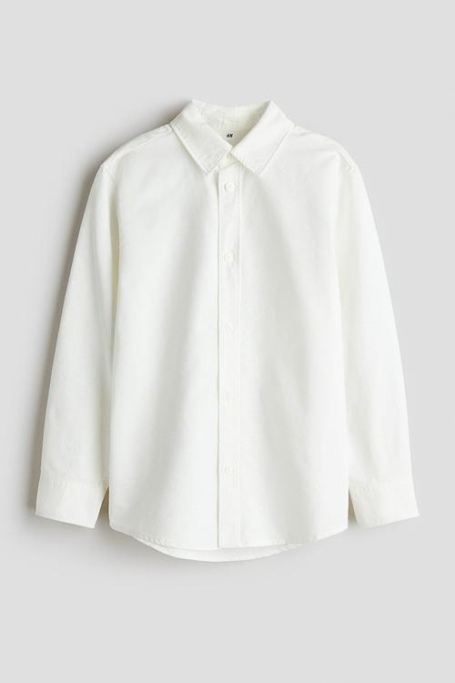 Cotton shirt - white