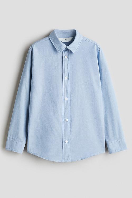 Cotton shirt - light blue