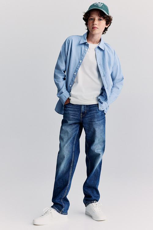 Cotton shirt - light blue