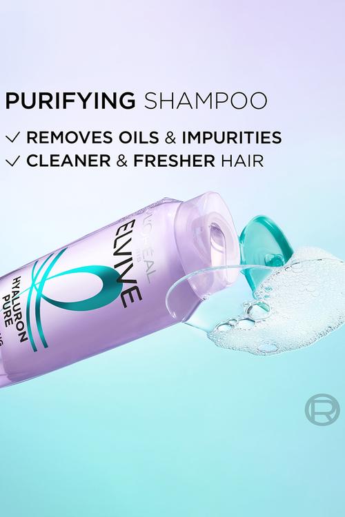 Elvive Hydra Pure 72H Purifying Shampoo - 400ml