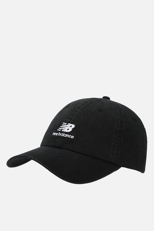 Stacked NB Logo Cap - Black