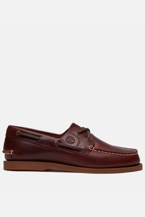 Classic boat shoe - burgundy full grain