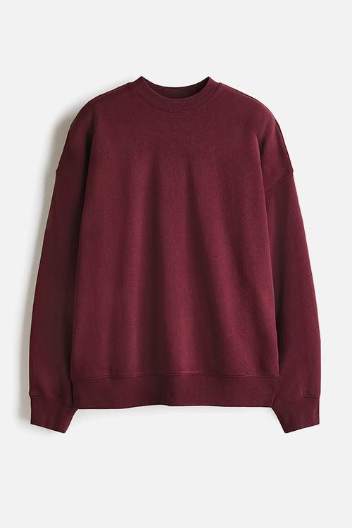 Sports sweatshirt - light burgundy