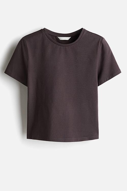 Short t-shirt - dark grey