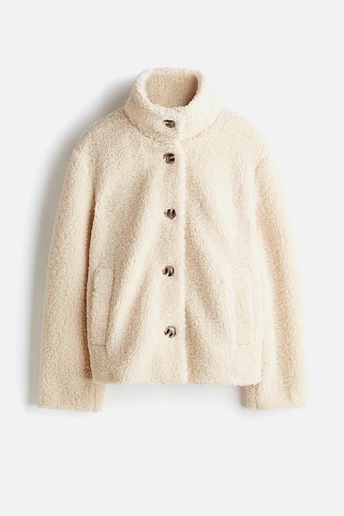 Teddy jacket - cream