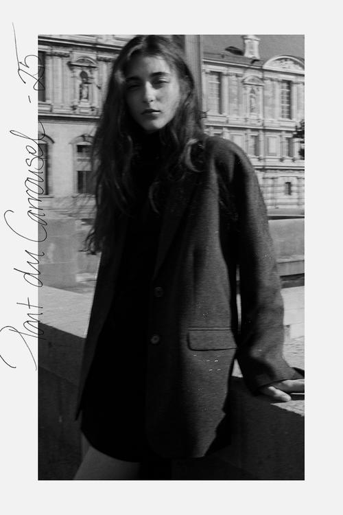 Embellished blazer - dark grey